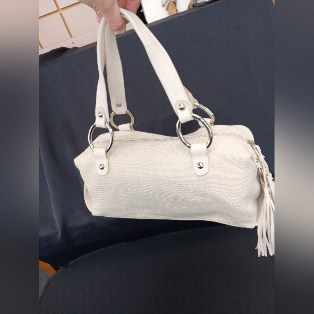 Elegant White Handbag
